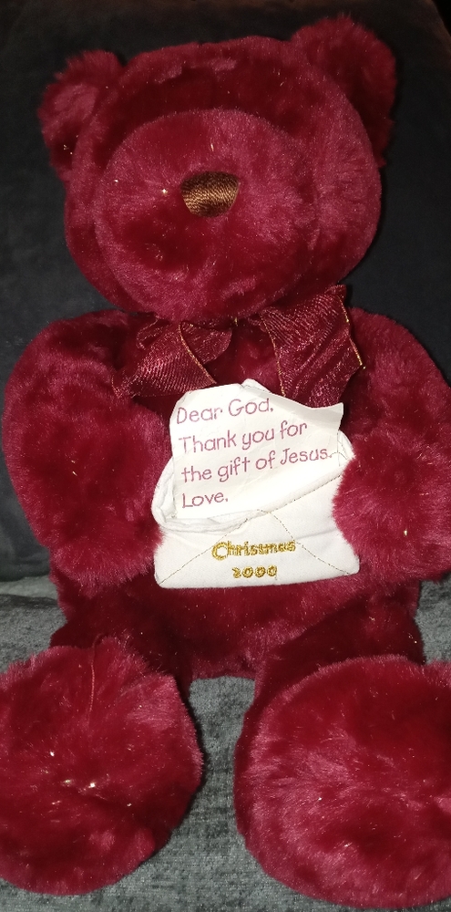 Bundle 2/$15 Gund 2000 Christmas Bear